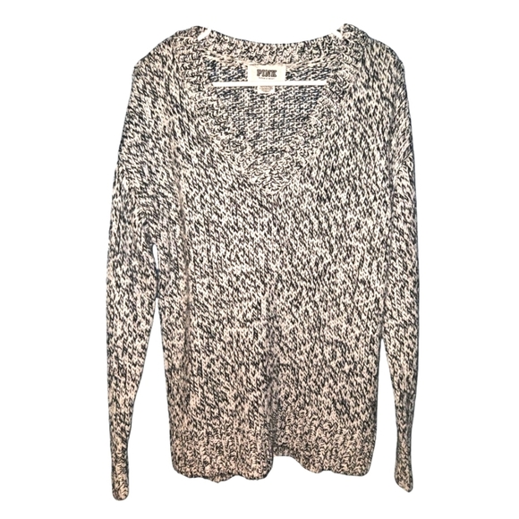 PINK Victoria's Secret Sweaters - Victoria Secret PINK Knit V-neck Sweater with Acrylic,  Size small